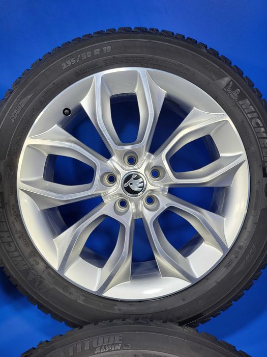 Vand jante/roti 5x112 R19 OE Skoda Kodiaq-GT, 235 50 19 Michelin iarna