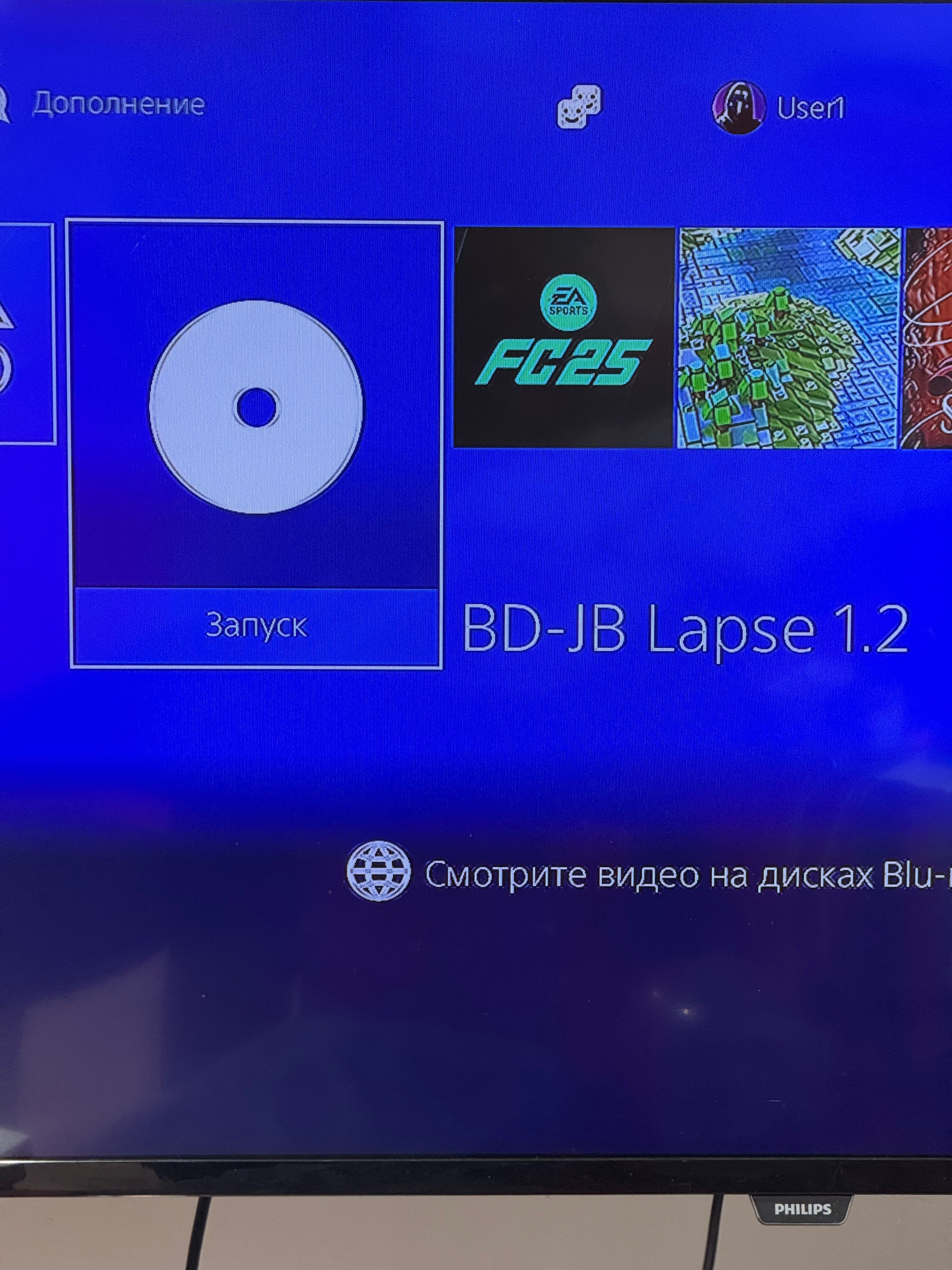 PS4 Goldhen диск bd Lapse 1.2