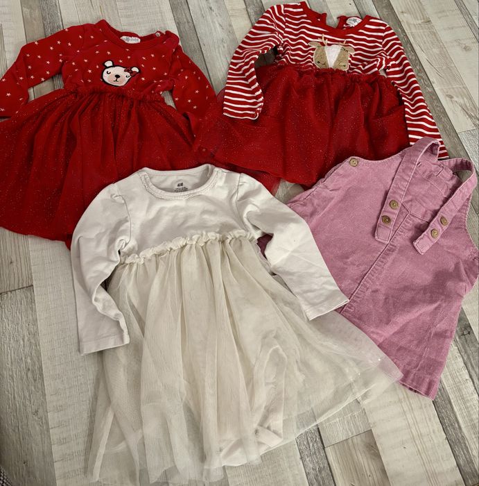 Lot haine fetita 6-9 luni marimea 74 (C&A, H&M, Sinsay, Next, Pepco)