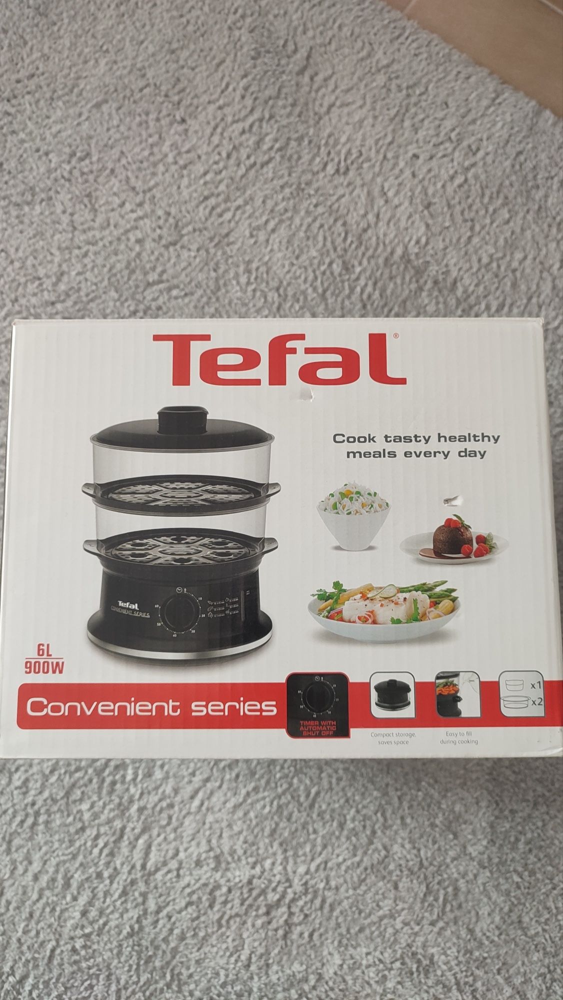 Aparat de gatit la aburi Tefal