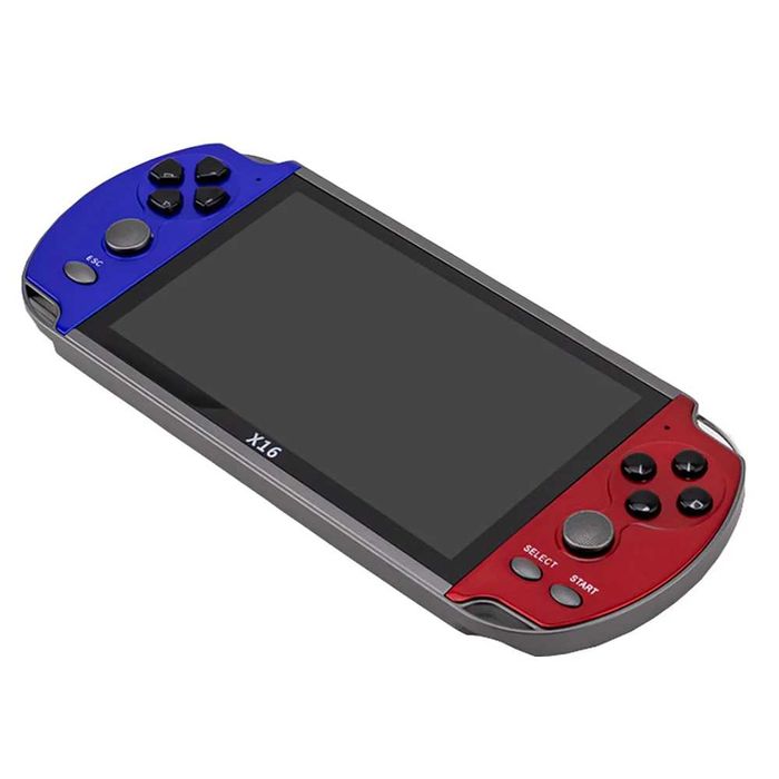 PSP X16 6.5" Игрова тв конзола с 30000+ игри Nintendo Sega ps4 2025г