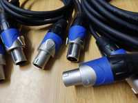Cabluri profesionale boxe spekon coaxial 4mm - cu mufe Amphenol
