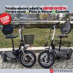 OFERTA! Tricicleta electrica handicap /adulti, fara permis! -30%