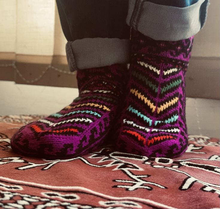 Hand made slippers