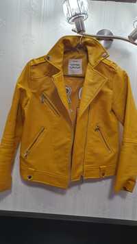 Jachetă Zara  imitație de piele-10 ani-140cm