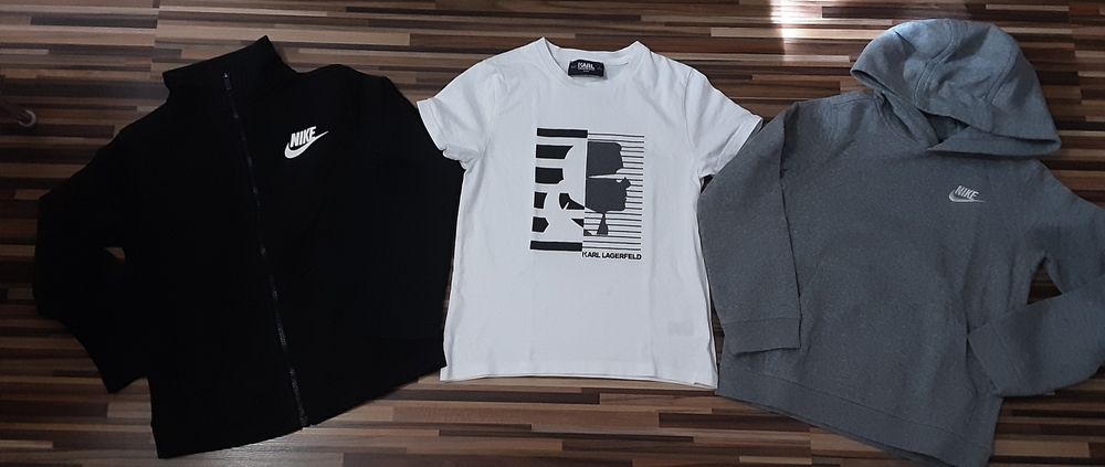 (S 128-137) NIKE KARL LAGERFELD оригинални тениска, худи и горница