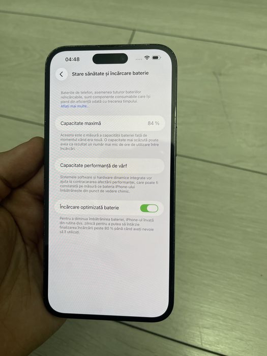 Iphone 14 pro max 128 gb black negru