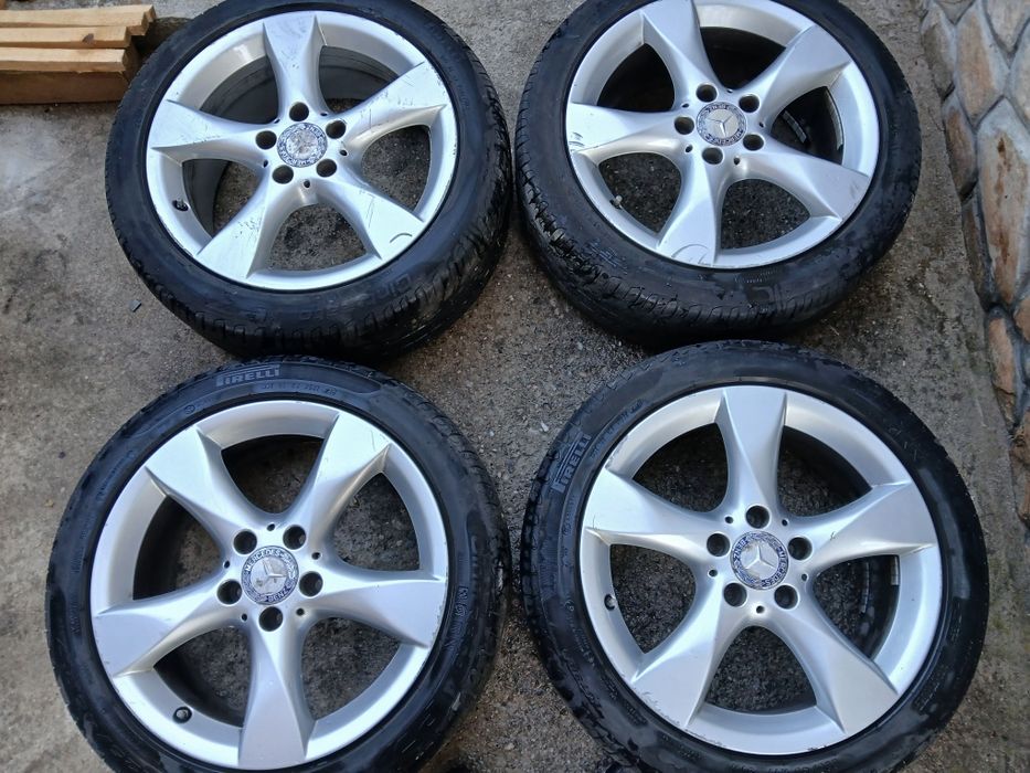 Оригинални Ал джанти 17цола за Mercedes w204-c-class.B-w246.w169.5×112