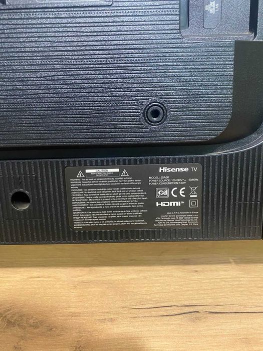 Hisense Smart TV 55A6K – 55 инча, използван, в много добро състояние