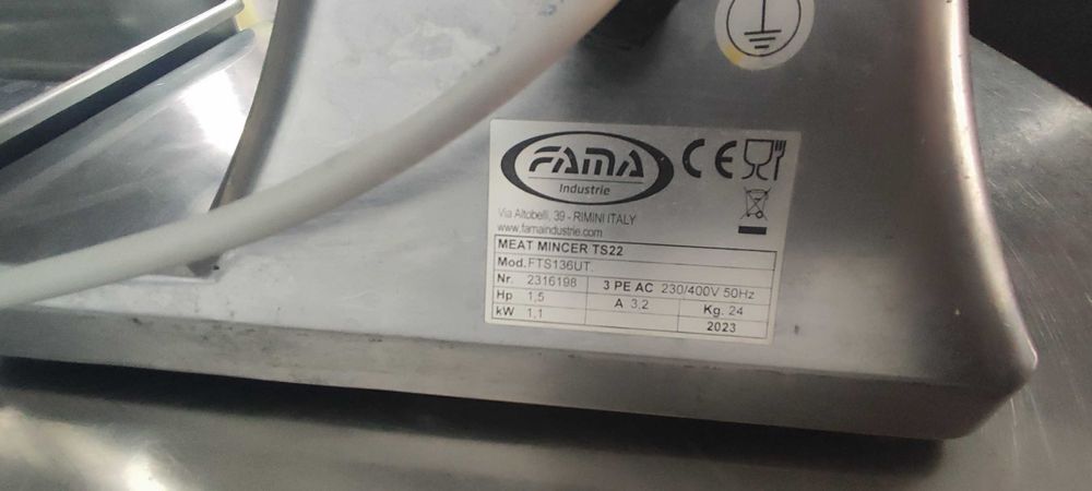 Месомелачка Италия Fama FTS136UTE (380) Система ножове – пълен Unger