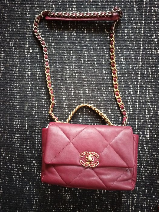 Chanel 19 чанти ест.кожа