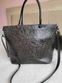 Чантa Vera Pelle Луксозна Италианска чанта от естествена кожа