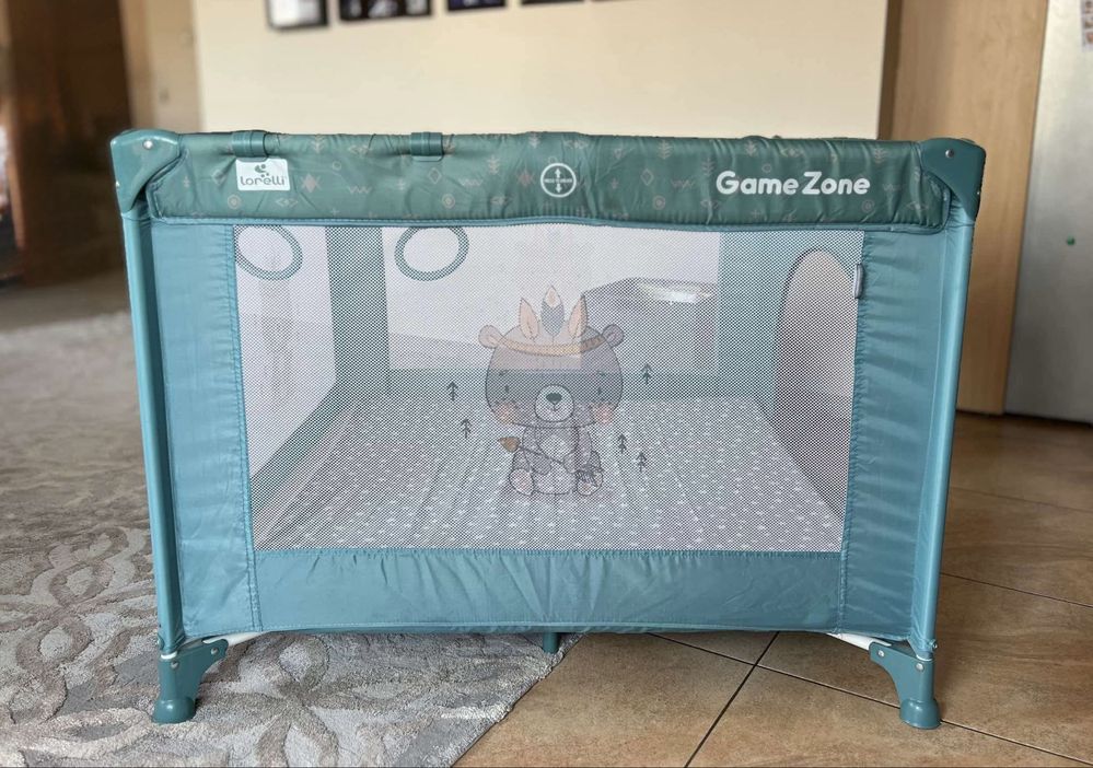 Преносима кошара за спане и игра Lorelli Game Zone с включен матрак