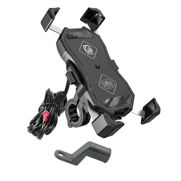 Suport telefon- incarcare wireless - usb -  quick mount /quick release