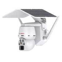 Camera de supraveghere Panou solar Sim 4G Visoli® VS-Q7-4G, 4MP
