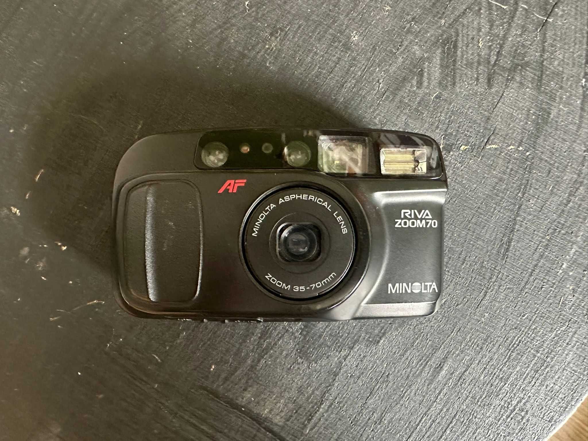 cameră foto pe film de 35mm Minolta Riva Zoom 70