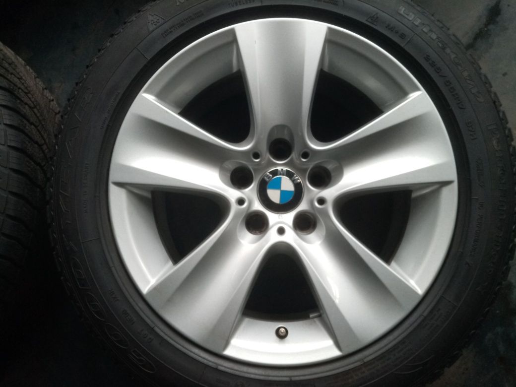 Jante originale BMW seria 5 F10 F11, 17"cu anvelope de iarnă.