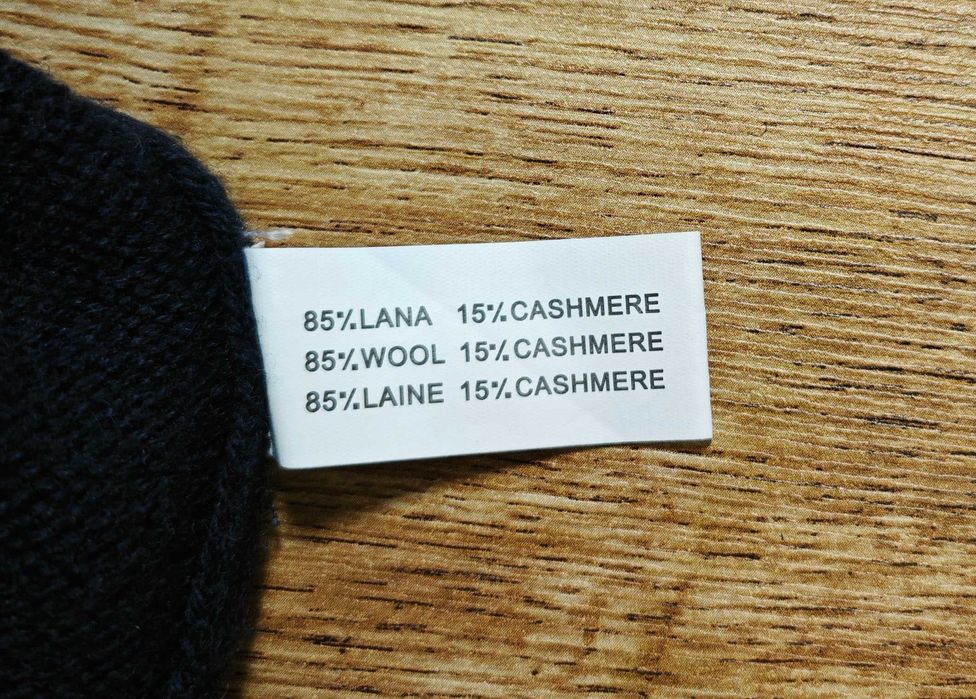 Boggi Кашмир / Вълна Оригинален мъжки пуловер размер М