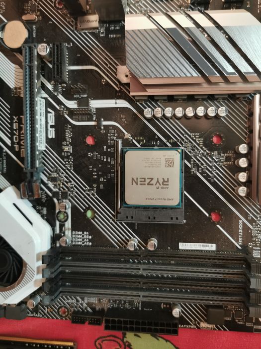 Kit ryzen 7 2700X asus X570-P ssd m2 256g rami 2X8=16g 2667mh
