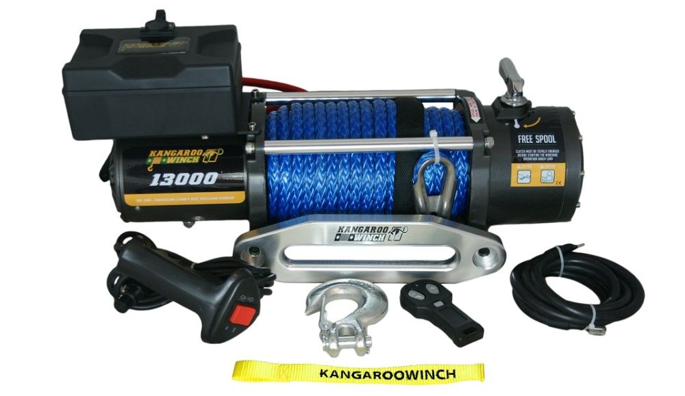 Лебедка PowerWinch (Kangaroo) 13000lb (5906kg) за пътна помощ (джип)