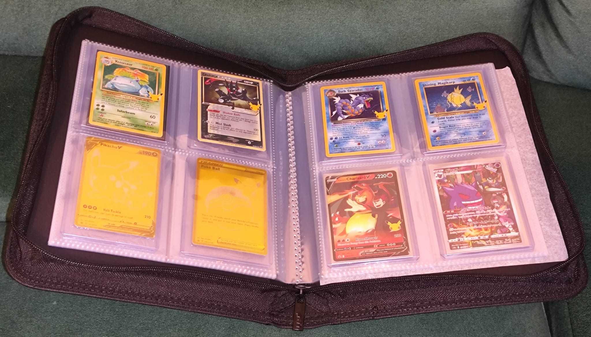 4-Pocket Toploader Premium Binder: Album protectie carti TCG Toploader