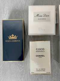Дамски и мъжки парфюми Dolce&Gabbana Coco Chanel Bvulgari 212 MEN