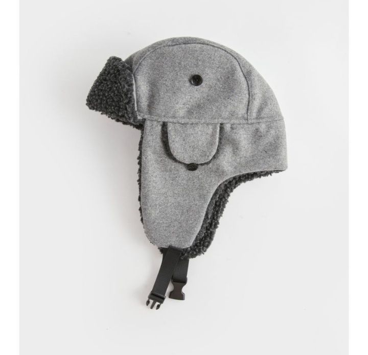 Подростковая/Мужская шапка ушанка