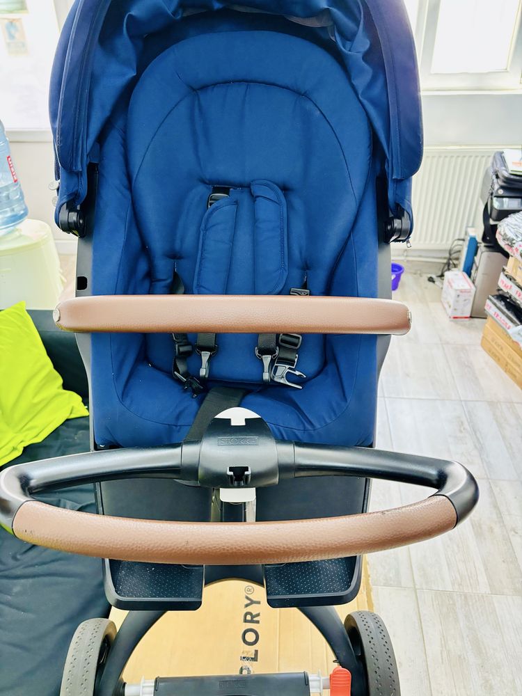 Carucior Stokke Xplory V6 Complet Landou + Parte Sport