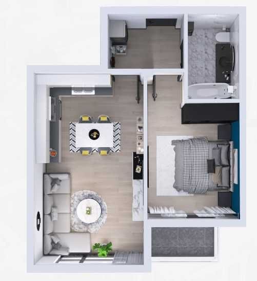 Продава се Двустаен апартамент в Пловдив, Остромила - 67 кв.м за 1384 €/кв.м - Снимка #1