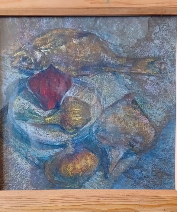 Картина в технике пастэль