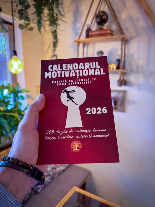 Calendar Motivațional 2026 - perfect pentru un cadou cu impact
