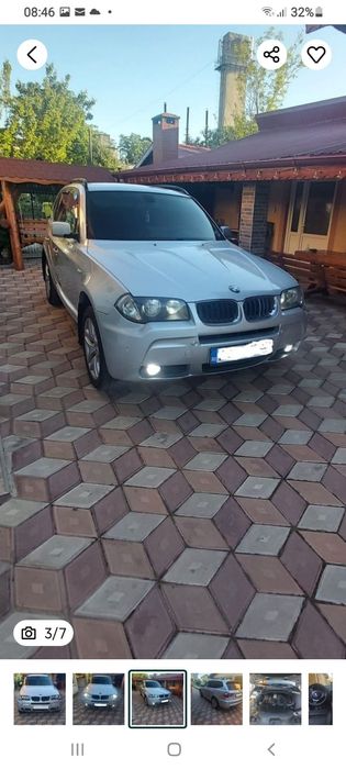 Vand Bmw X3 E83 M paket 2007 2.0 i benzina+ gpl