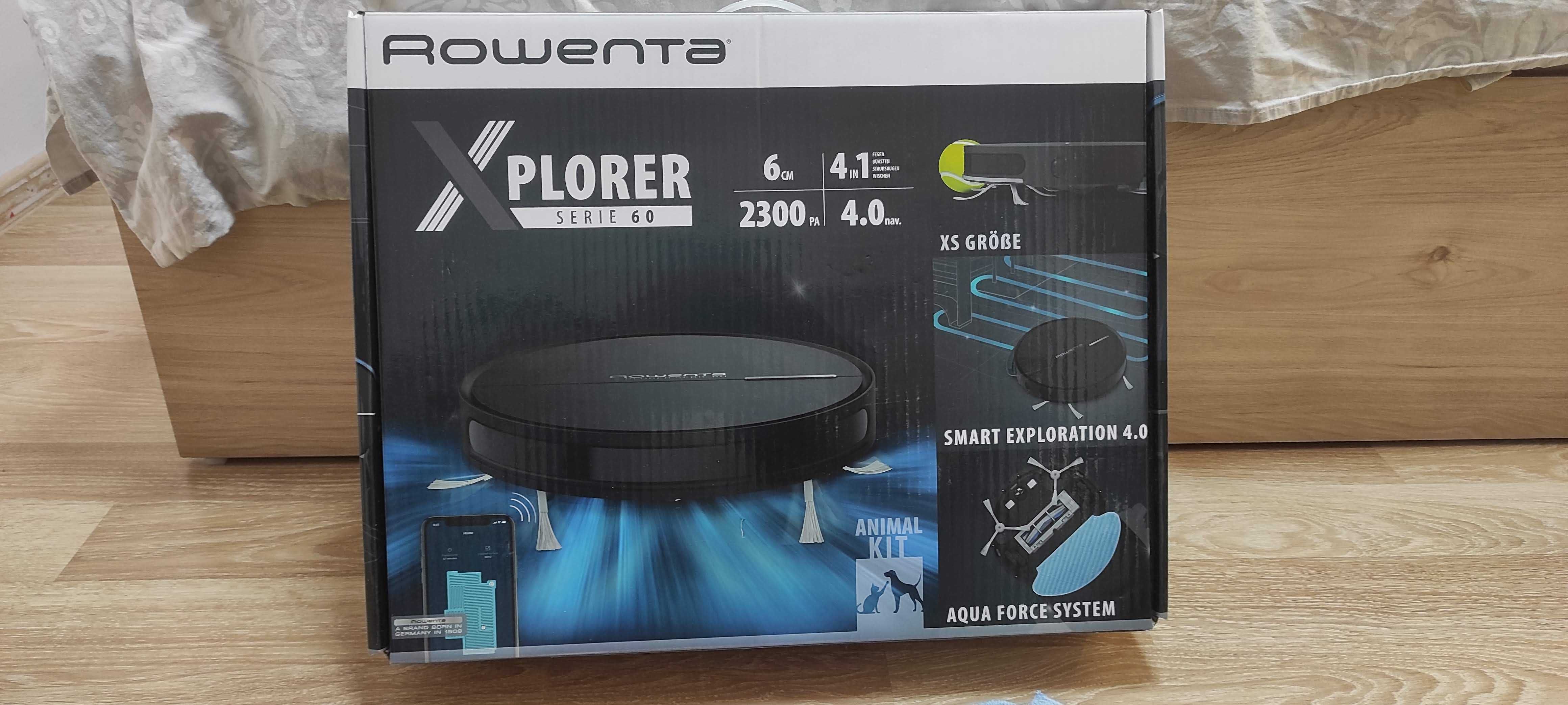 Rowenta Explorer Series 60. Прахосмукачка робот.