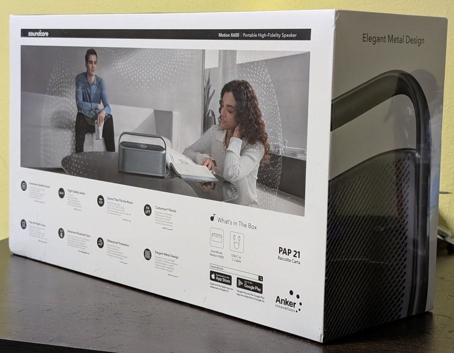 Bluetooth speaker Soundcore The X600 Hi-Res