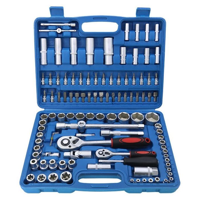Set chei tubulare 108 piese , cheie clichet SET