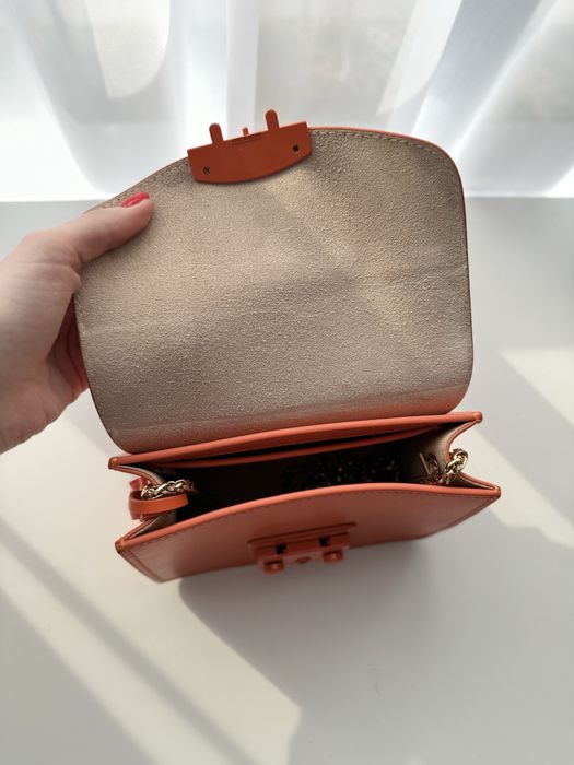 Furla orange geanta