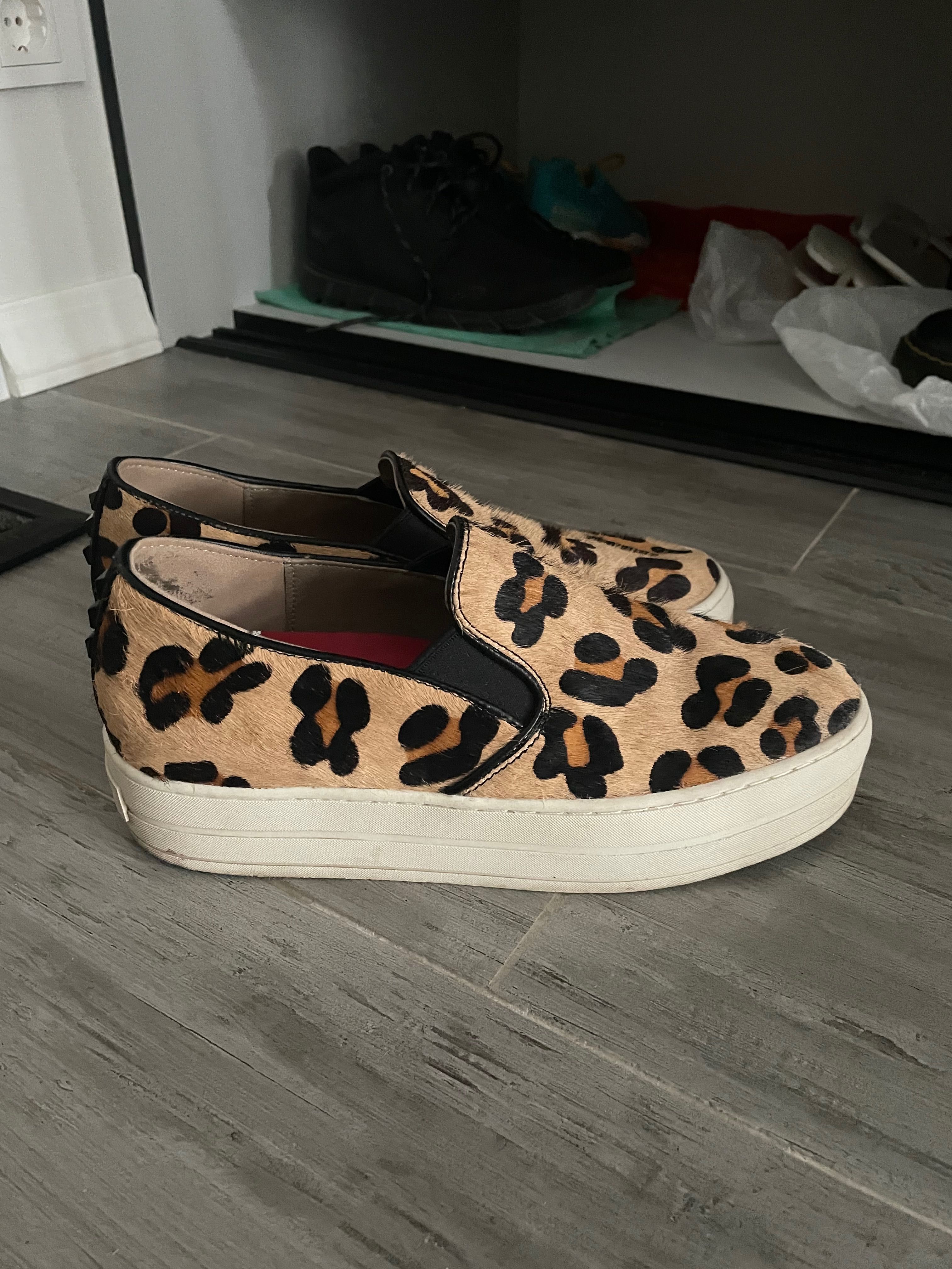 Обувь женская леопард