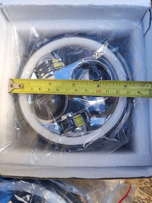 Far moto cu led si evacuari Harley davidson