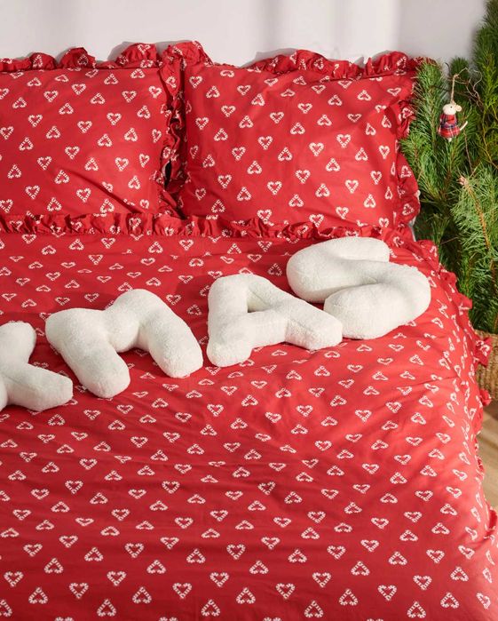 Lenjerii pat - NOI - Livrare 5 lei - model Craciun