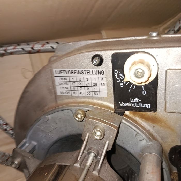 Arzător centrala pe motorina- ulei