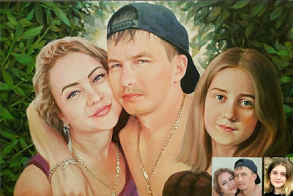 Лучший подарок. Художник- профессионал со стажем 37лет.