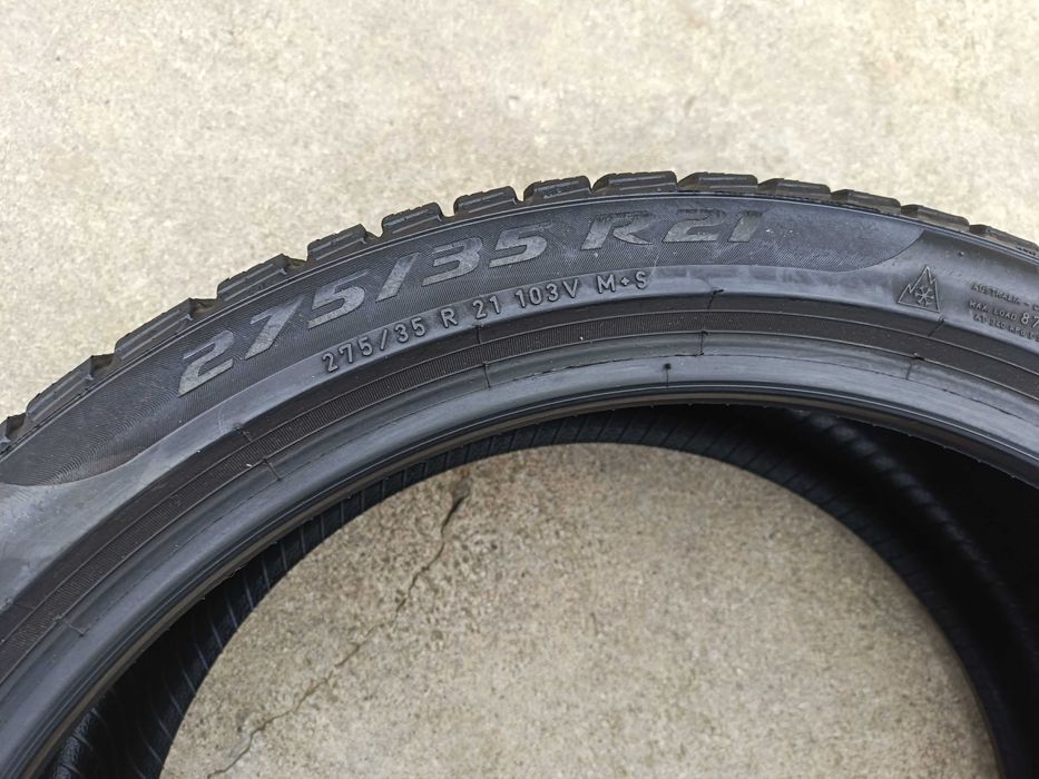 Set 4 anvelope de iarna 275 35 21 cu 315 30 21 pirelli N0 dot 2023