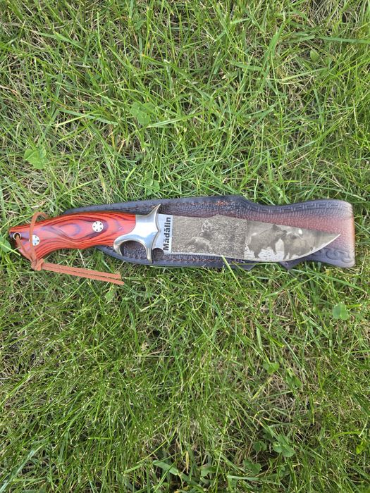 Cutit vanatoare personalizat