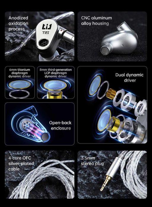 EZ EAR TRI Draco  Професионални слушалки от трето поколение