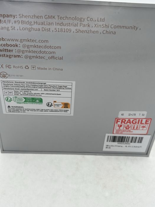 Mini GMKtec M5 PLUS AMD Ryzen 7 5825U 16GB RAM sigilat