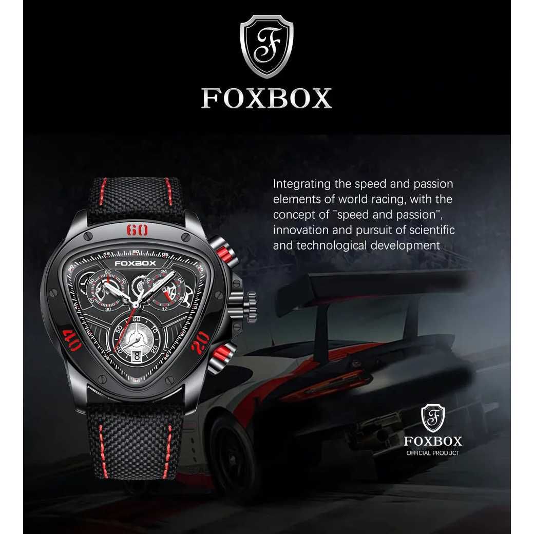 Мъжки часовник Lige Luxury Sport Watch, Водоустойчив