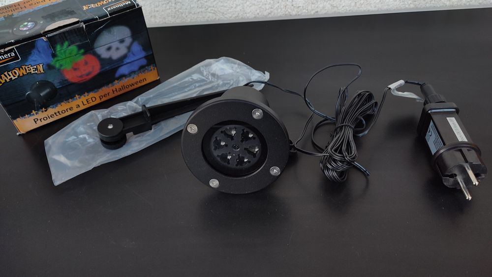 proiector led exterior cu programator halloween copii curte accesorii