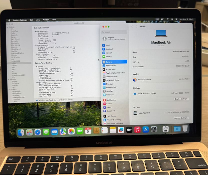 Apple Macbook Air 2020 13' 256GB