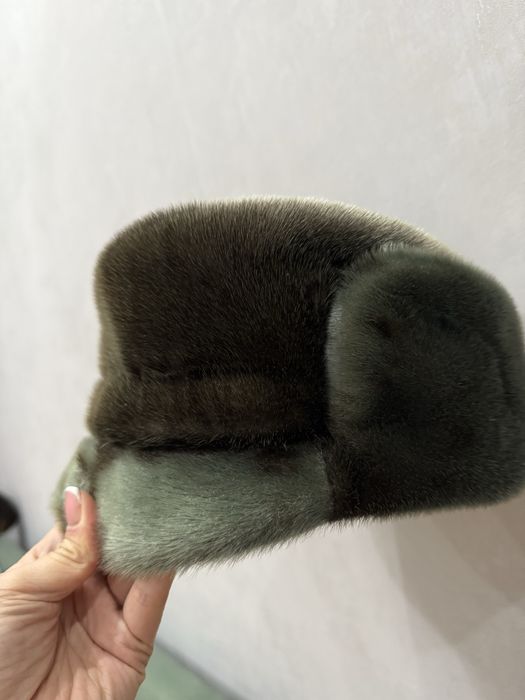 Мужская шапка из нерпы