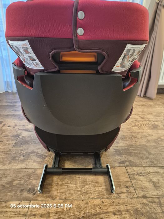 Scaun auto ISOFIX Cybex Solution X-Fix, 15-36 kg, Rosu